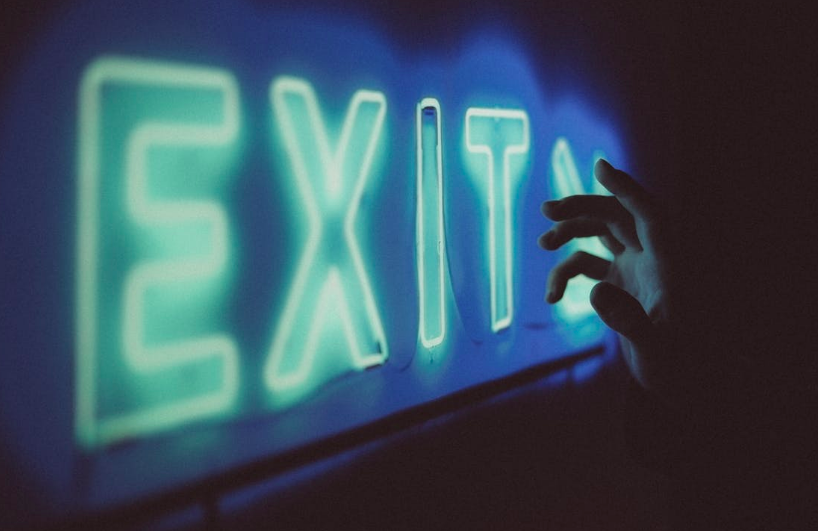 Exit Sign: How to start a startup