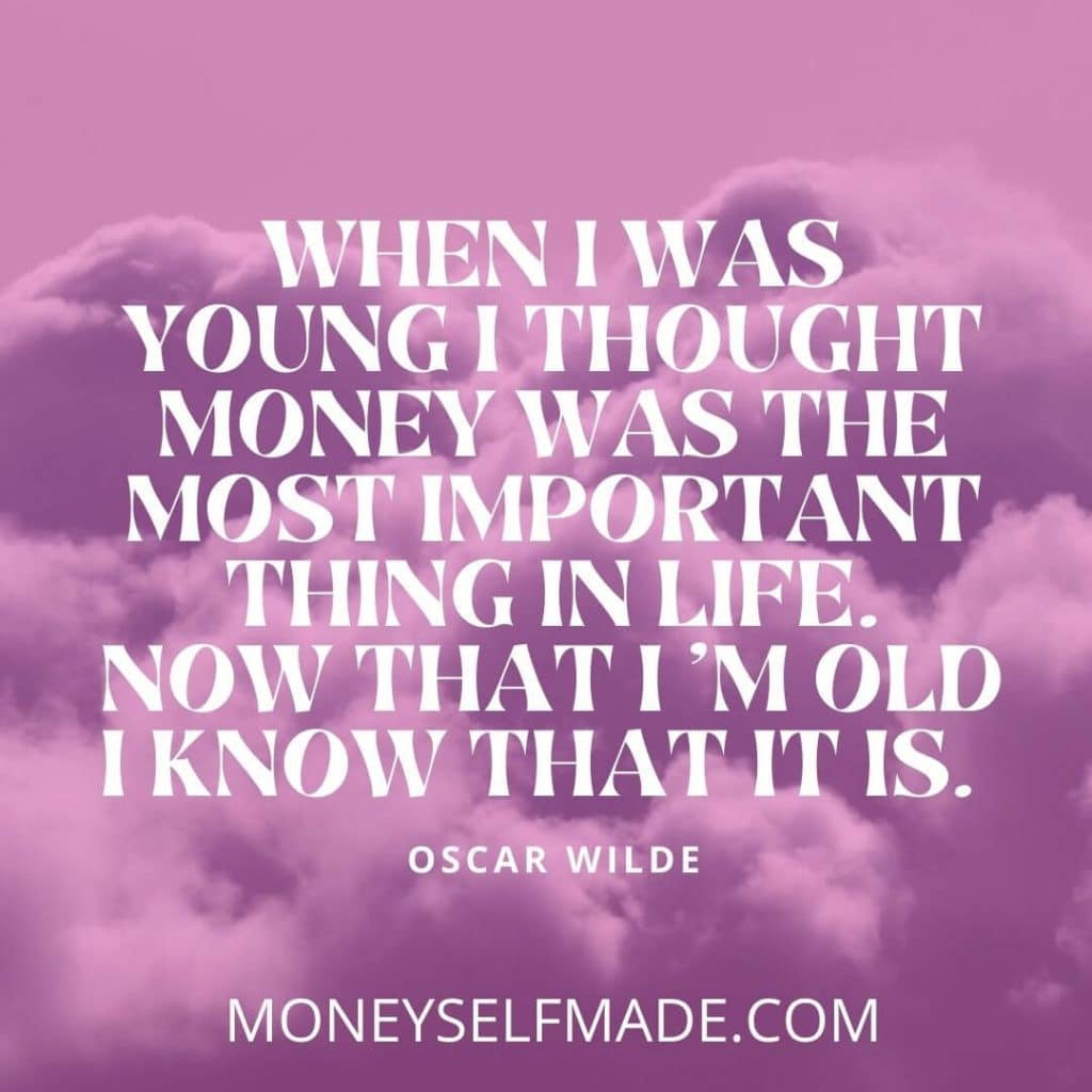 funny money quotes oscar wilde